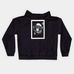 Space Monkey, Chimps in space, Mercury-Atlas 5 Kids Hoodie